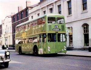 Guy Wulfrunian 6LX East Lancs 1961 года